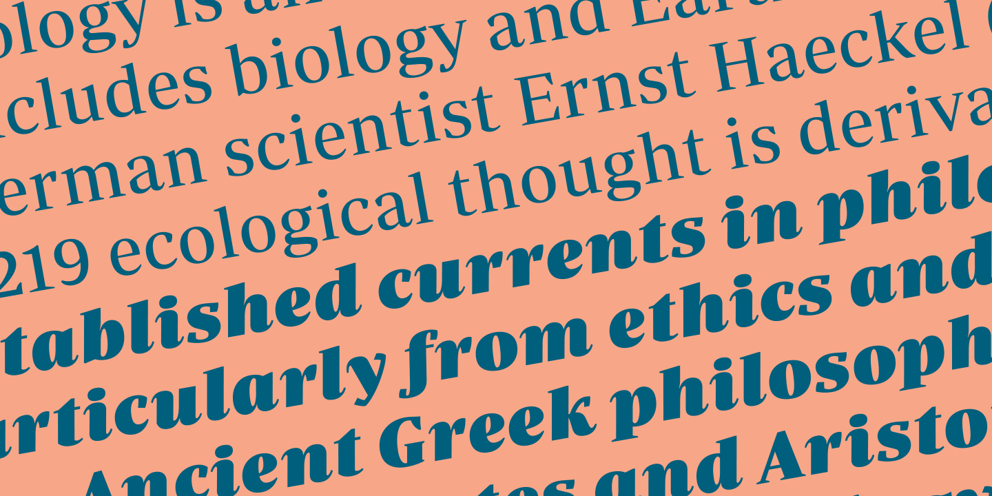 Periodico Display Bold Font preview